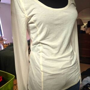 Creamy White Super Soft LS Tee